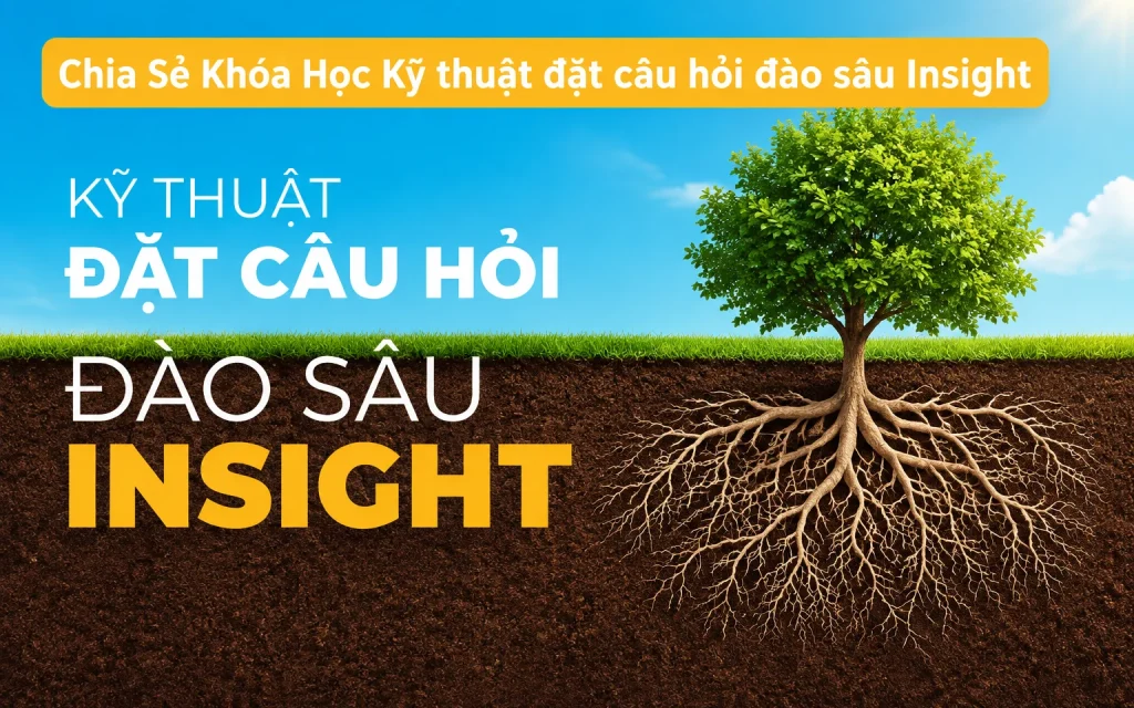 Khóa Học Kỹ thuật đặt câu hỏi đào sâu Insight