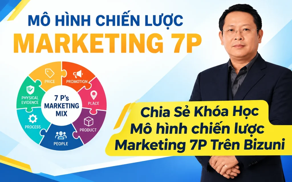 Share Khóa học Mô hình chiến lược Marketing 7P Trên Bizuni
