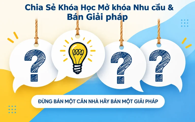 Khóa Học Mở khóa Nhu cầu & Bán Giải pháp