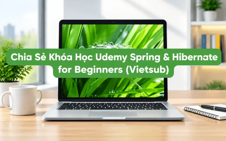 Khóa Học Udemy Spring & Hibernate for Beginners (Vietsub)