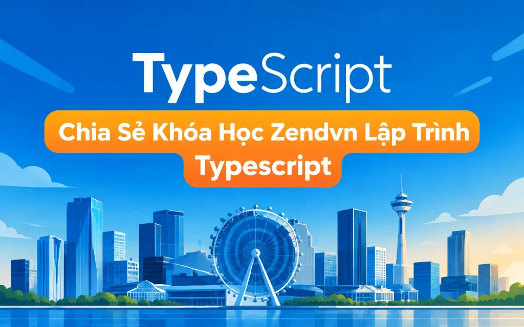 Share Khóa Học Zendvn Lập Trình Typescript