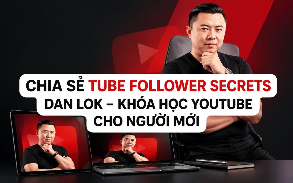 Tube Follower Secrets Dan Lok – Khóa Học YouTube Cho Người Mới