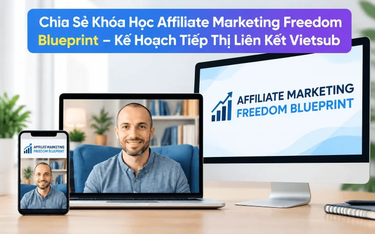 Khóa Học Affiliate Marketing Freedom Blueprint – Kế Hoạch Tiếp Thị Liên Kết Vietsub