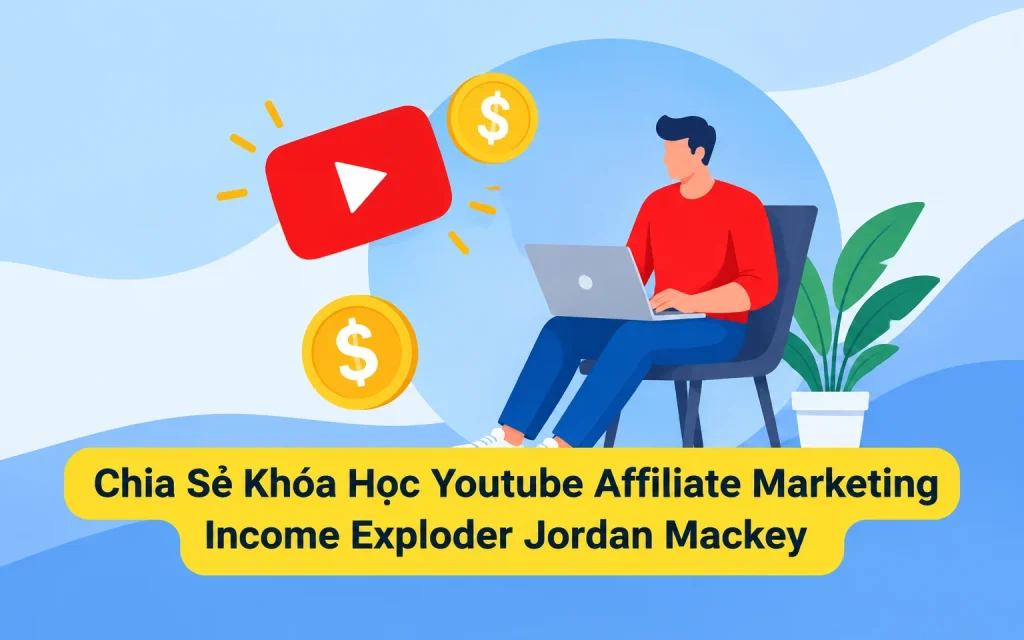 Khóa Học Youtube Affiliate Marketing Income Exploder Jordan Mackey