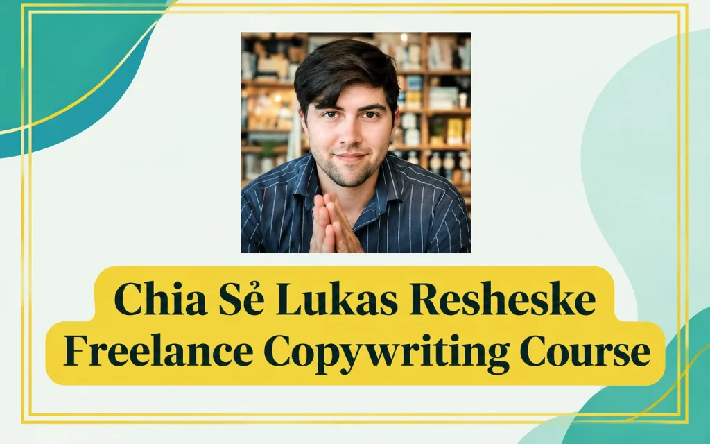 Share Khóa Học Freelance Copywriting Course Vietsub của giảng viên Lukas Resheske