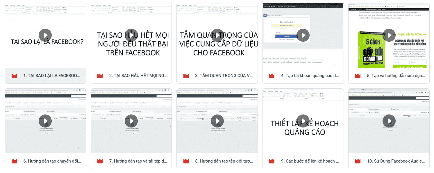 Combo 10 Khóa Học Kinh Doanh Online Hoàng Bá Tầu