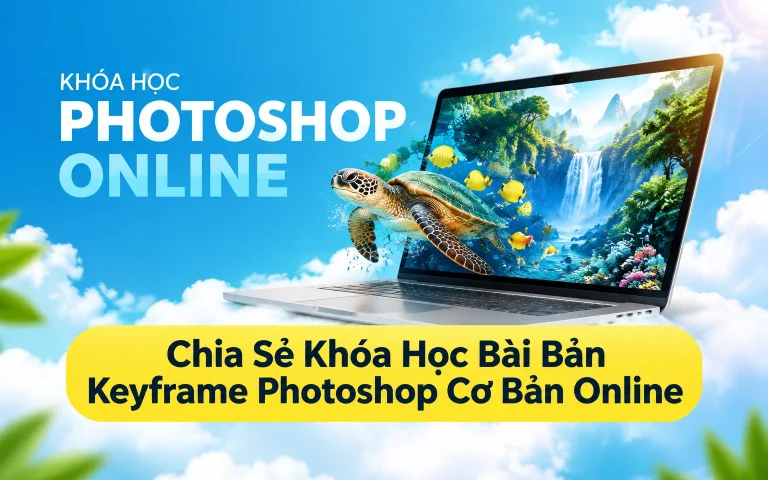 Khóa Học Bài Bản Keyframe Photoshop Cơ Bản Online