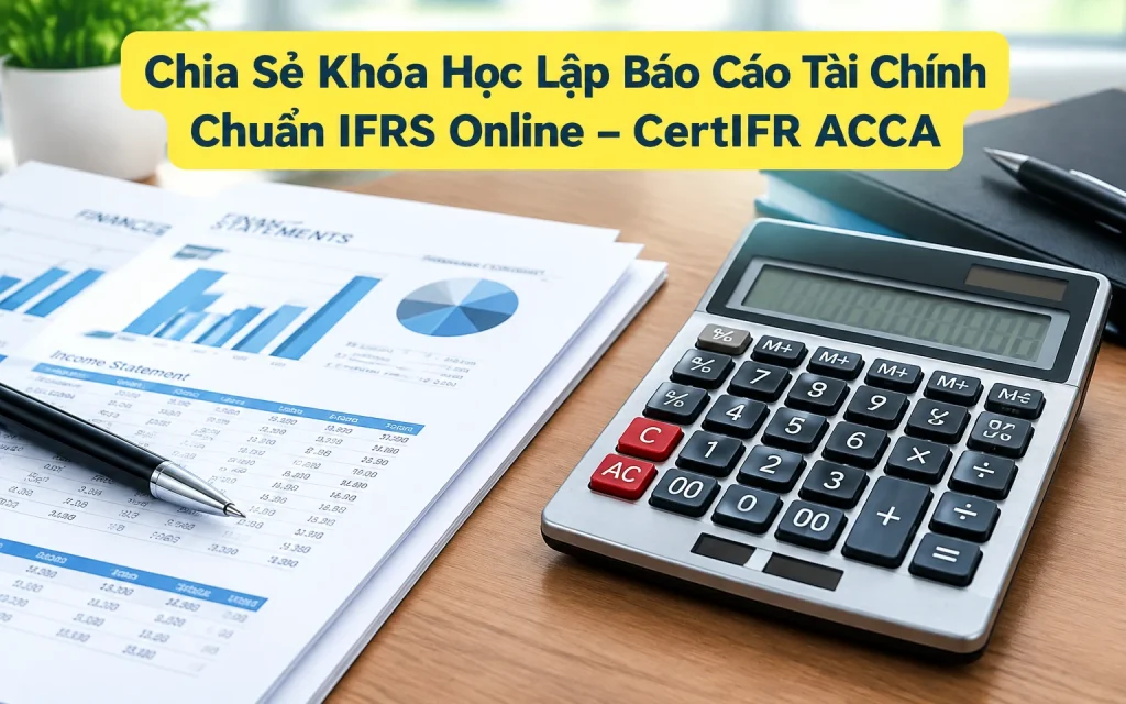 Khóa Học Lập Báo Cáo Tài Chính Chuẩn IFRS Online – CertIFR ACCA