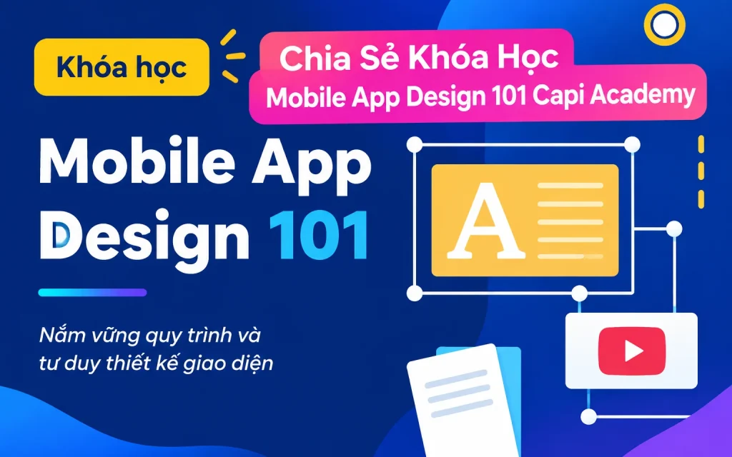 Khóa Học Mobile App Design 101 Capi Academy
