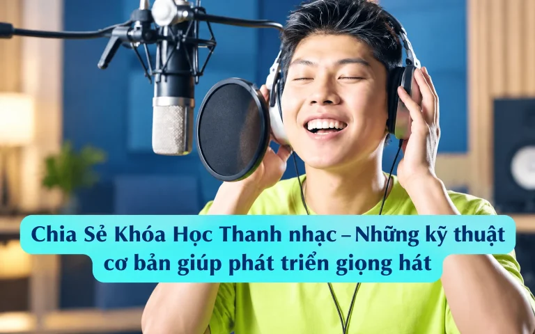 Khóa Học Thanh nhạc – Những kỹ thuật cơ bản giúp phát triển giọng hát