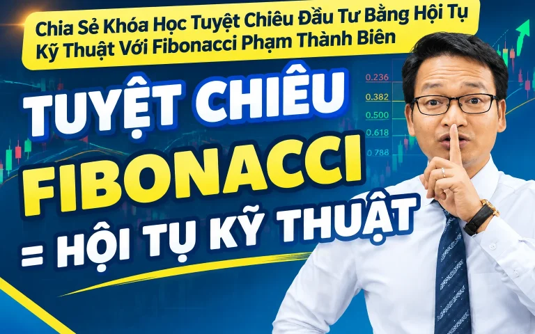 Khóa Học Tuyệt Chiêu Đầu Tư Bằng Hội Tụ Kỹ Thuật Với Fibonacci Phạm Thành Biên
