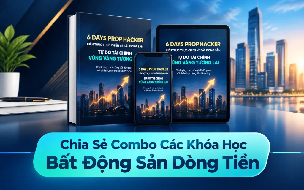 Combo Các Khóa Học Bất Động Sản Dòng Tiền