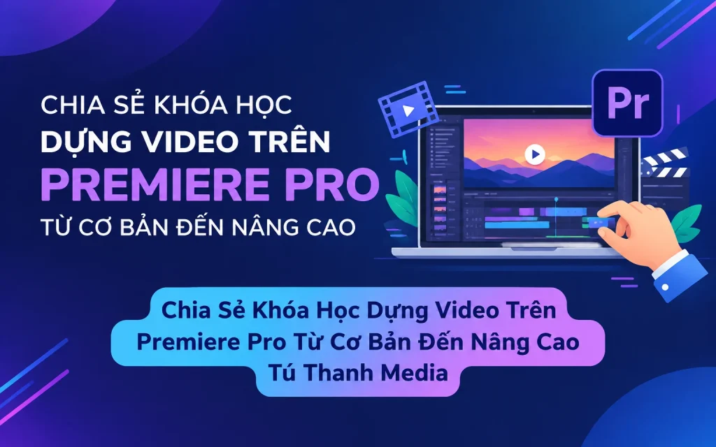 Khóa Học Dựng Video Trên Premiere Pro Từ Cơ Bản Đến Nâng Cao Tú Thanh Media