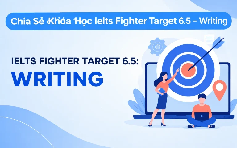 Khóa Học Ielts Fighter Target 6.5 – Writing