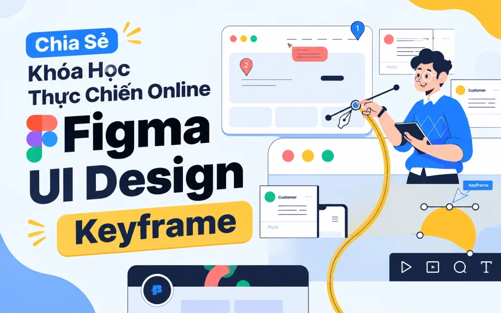 Share Khóa Học Figma UI Design Keyframe