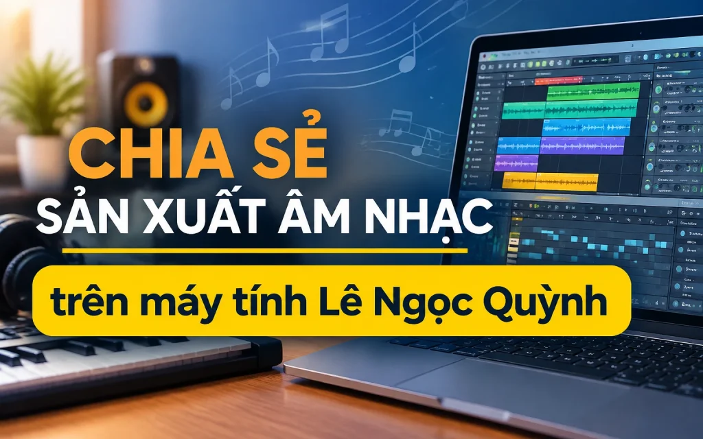 Sản xuất âm nhạc trên máy tính Lê Ngọc Quỳnh