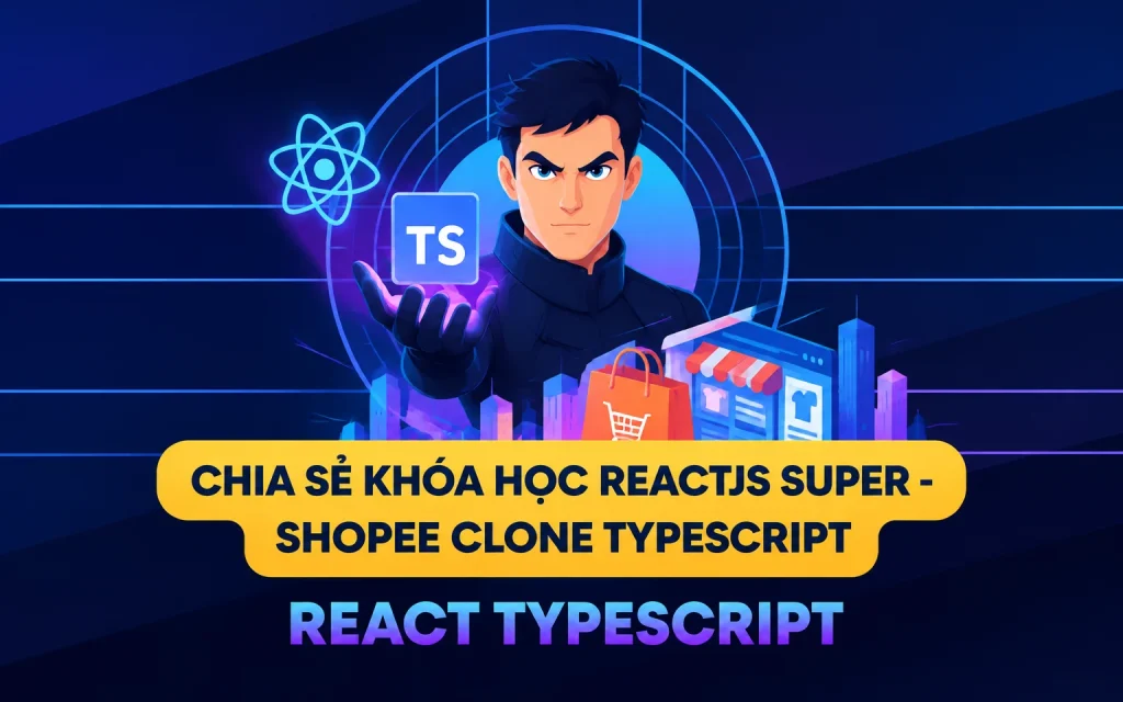 SHARE KHÓA HỌC REACTJS SUPER - SHOPEE CLONE TYPESCRIPT
