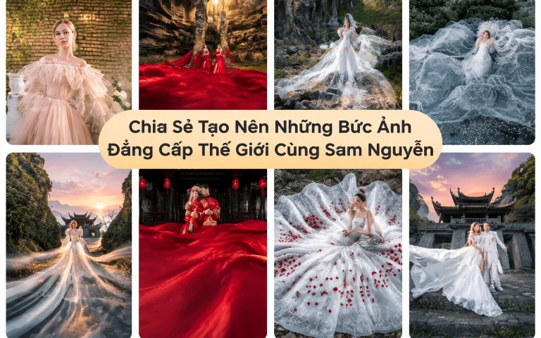 Tạo Nên Những Bức Ảnh Đẳng Cấp Thế Giới Cùng Sam Nguyễn