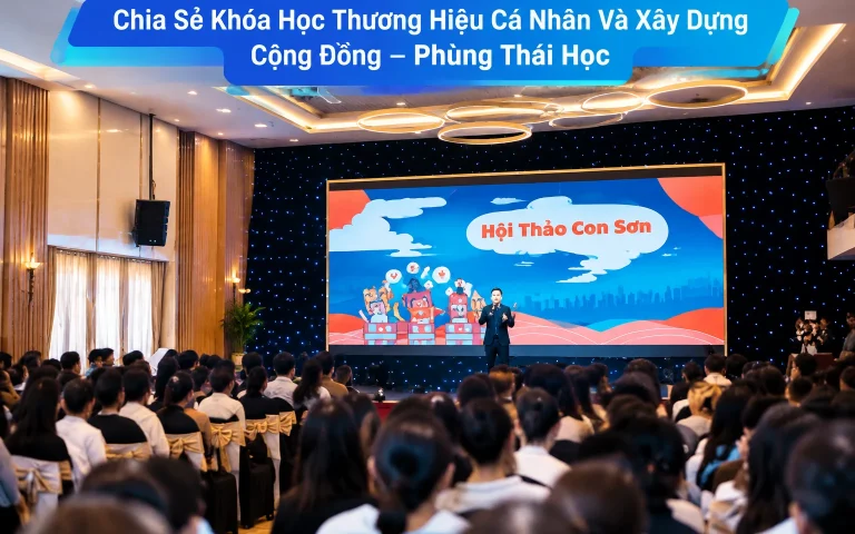 Khóa Học Thương Hiệu Cá Nhân Và Xây Dựng Cộng Đồng – Phùng Thái Học