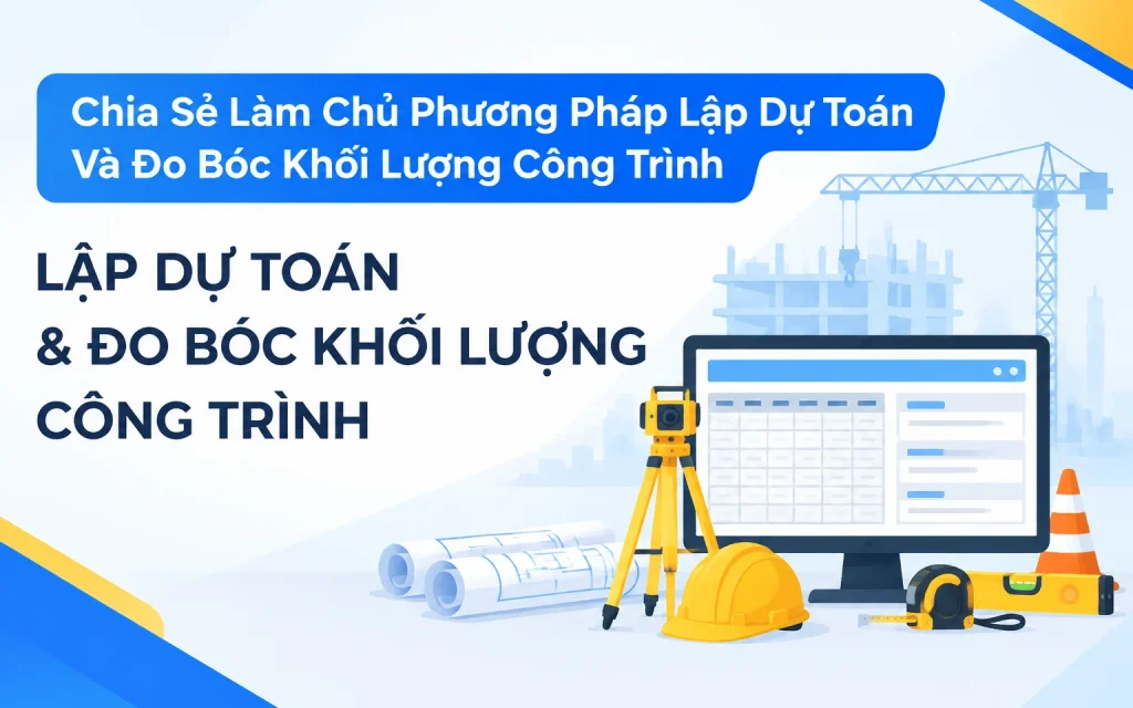 Share Khóa Học Làm Chủ Phương Pháp Lập Dự Toán Và Đo Bóc Khối Lượng Công Trình