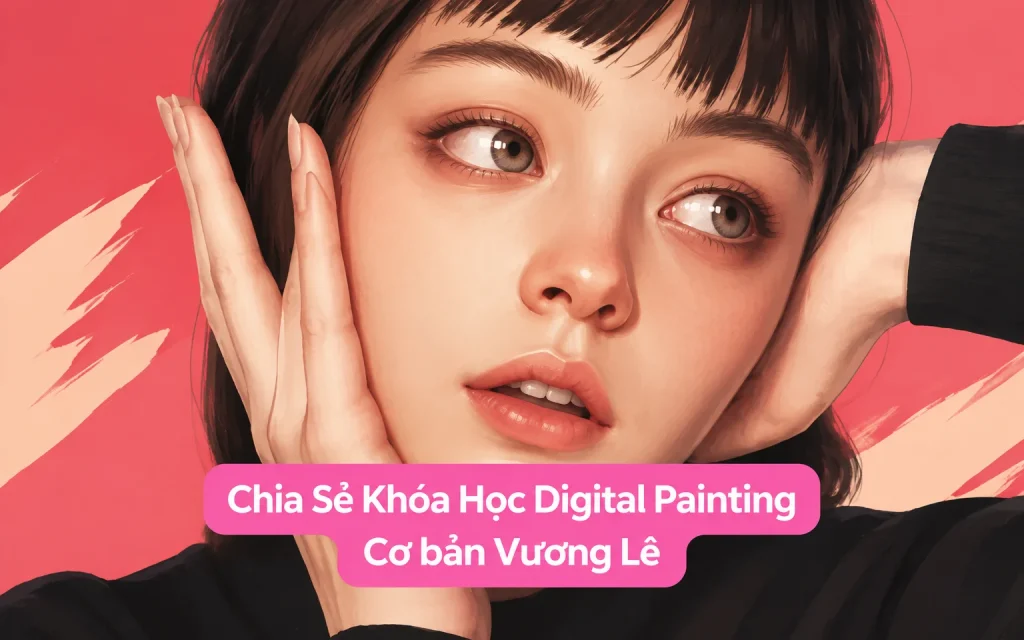 Khóa Học Digital Painting Cơ bản Vương Lê