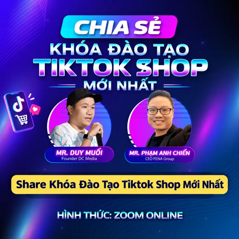 Khóa Đào Tạo Tiktok Shop Mới Nhất