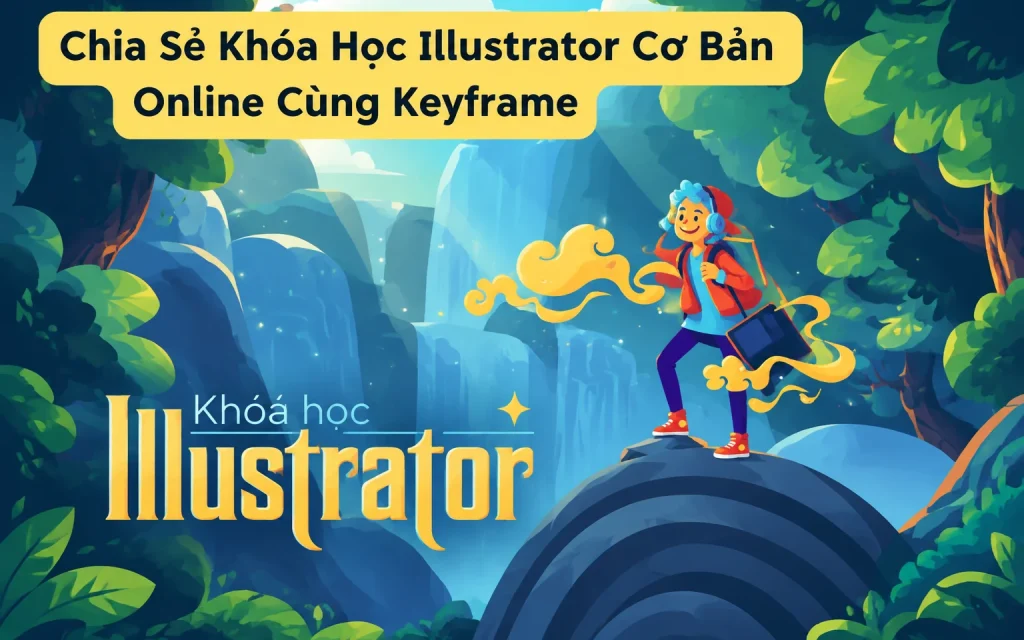 Share Khoá Học Illustrator Cơ Bản Online Cùng Keyframe