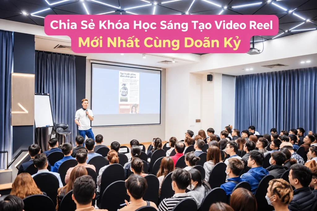 Khóa Học Sáng Tạo Video Reel Mới Nhất Cùng Doãn Kỷ