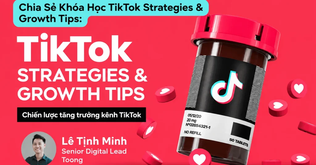 Khóa Học TikTok Strategies & Growth Tips: Chiến lược tăng trưởng kênh TikTok