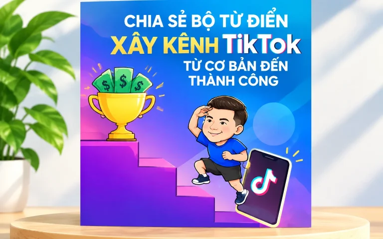 Bộ Từ Điển Xây Kênh TikTok Từ Cơ Bản Đến Thành Công Cấn Mạnh Linh