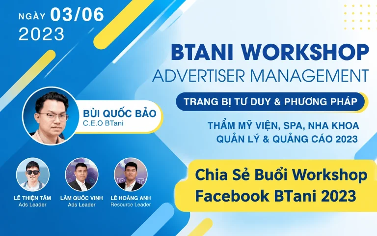 Buổi Workshop Facebook BTani