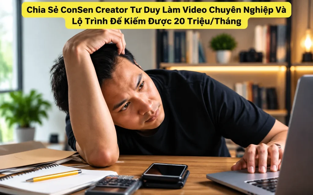 ConSen Creator Tư Duy Làm Video Chuyên Nghiệp Và Lộ Trình Để Kiếm Được 20 Triệu/Tháng