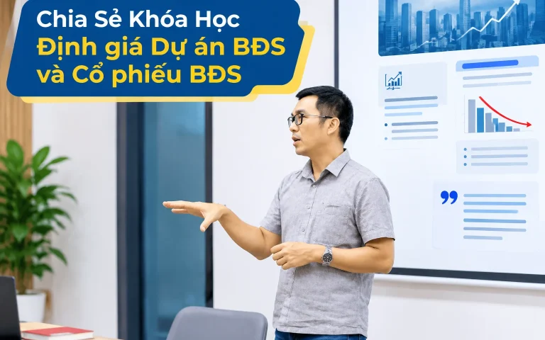 Khóa Học Định giá Dự án BĐS và Cổ phiếu BĐS