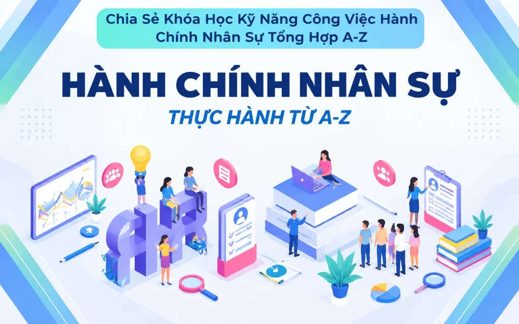 Khóa Học Kỹ Năng Công Việc Hành Chính Nhân Sự Tổng Hợp A-Z