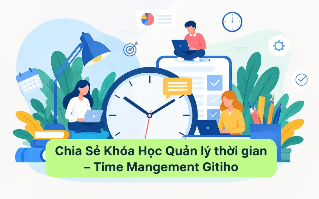 Chia Sẻ Khóa Học Quản Lý Thời Gian - Time Mangement Gitiho