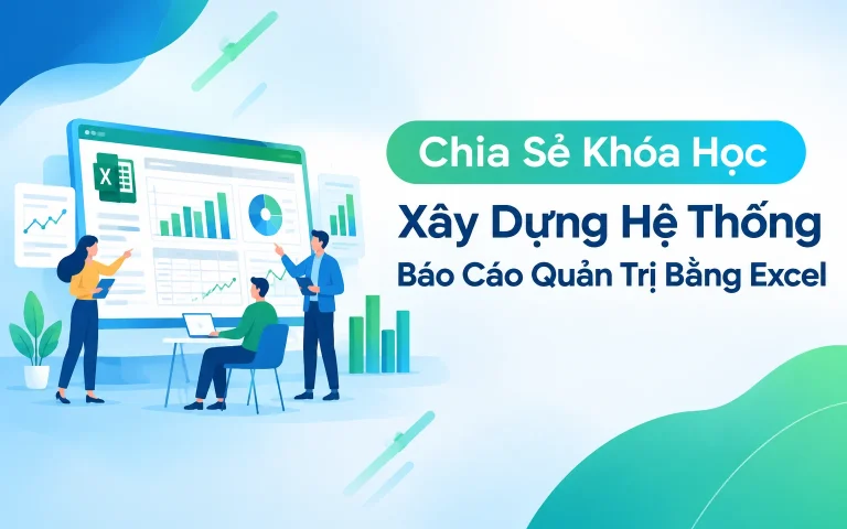 Khóa Học Xây Dựng Hệ Thống Báo Cáo Quản Trị Bằng Excel