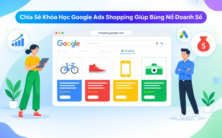 Khóa Học Google Ads Shopping Giúp Bùng Nổ Doanh Số