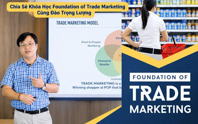 Khóa Học Foundation of Trade Marketing Cùng Đào Trọng Lượng