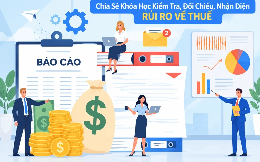 Khóa Học Kiểm Tra, Đối Chiếu, Nhận Diện RỦI RO VỀ THUẾ