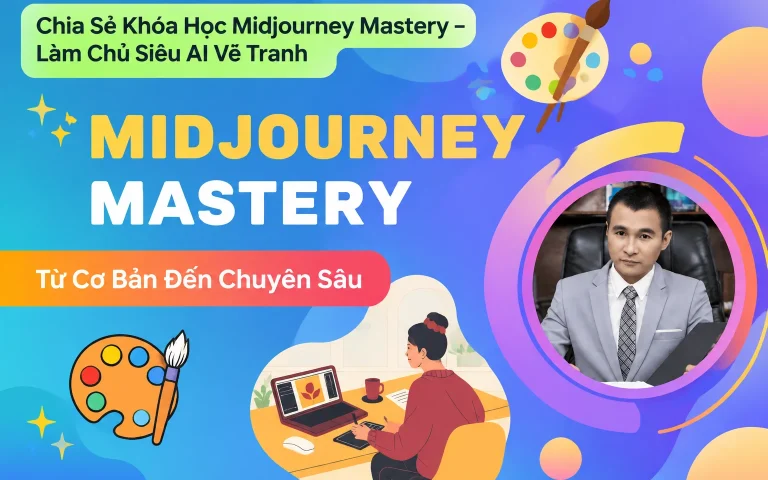 Khóa Học Midjourney Mastery – Làm Chủ Siêu AI Vẽ Tranh