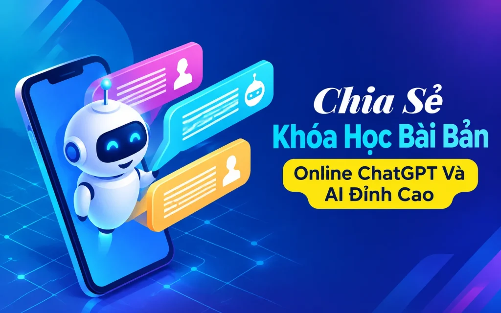 Khóa Học Bài Bản Online ChatGPT Và AI Đỉnh Cao