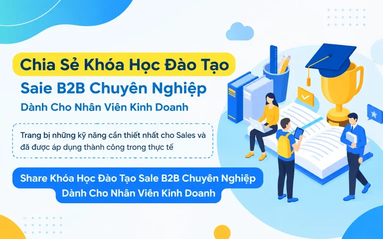 Khóa Học Đào Tạo Sale B2B Chuyên Nghiệp Dành Cho Nhân Viên Kinh Doanh
