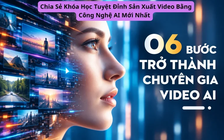 Khóa Học Tuyệt Đỉnh Sản Xuất Video Bằng Công Nghệ AI Mới Nhất