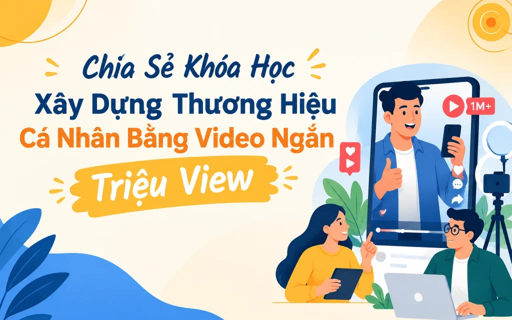 Khóa Học Xây Dựng Thương Hiệu Cá Nhân Bằng Video Ngắn Triệu View