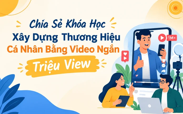 Khóa Học Xây Dựng Thương Hiệu Cá Nhân Bằng Video Ngắn Triệu View