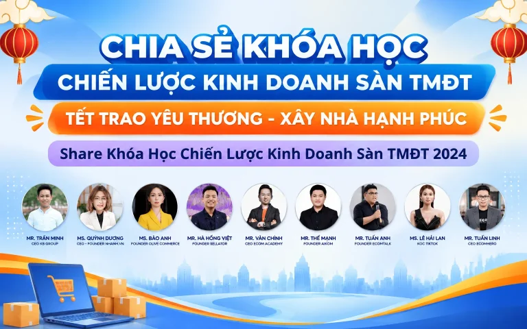 Khóa Học Chiến Lược Kinh Doanh Sàn TMĐT