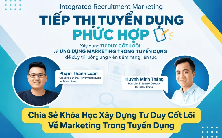 Khóa Học Xây Dựng Tư Duy Cốt Lõi Về Marketing Trong Tuyển Dụng