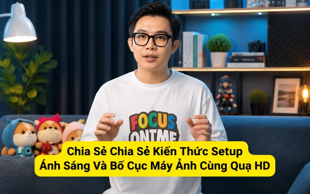 Chia Sẻ Kiến Thức Setup Ánh Sáng Và Bố Cục Máy Ảnh Cùng Quạ HD