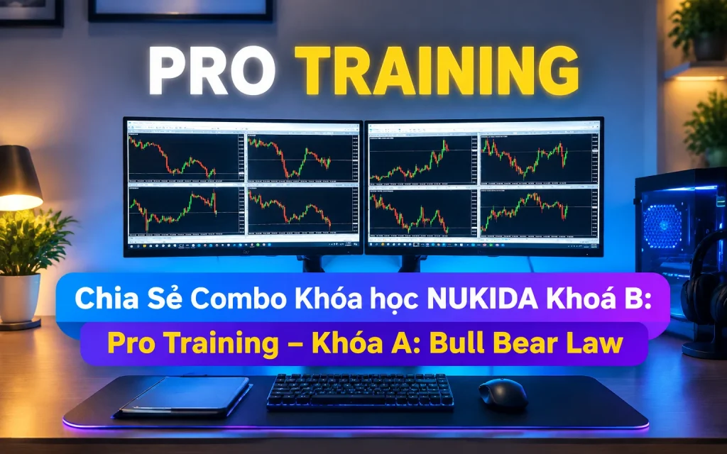 Combo Khóa học NUKIDA Khoá B: Pro Training – Khóa A: Bull Bear Law