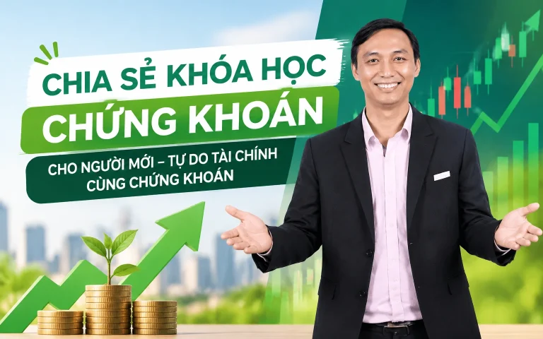 Khóa Học chứng khoán cho người mới – Tự do tài chính cùng chứng khoán